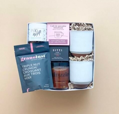 breakfast theme giftbox, gourmet gift box, corporate gift box