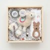 wooden gift box for new baby, Mint & Co
